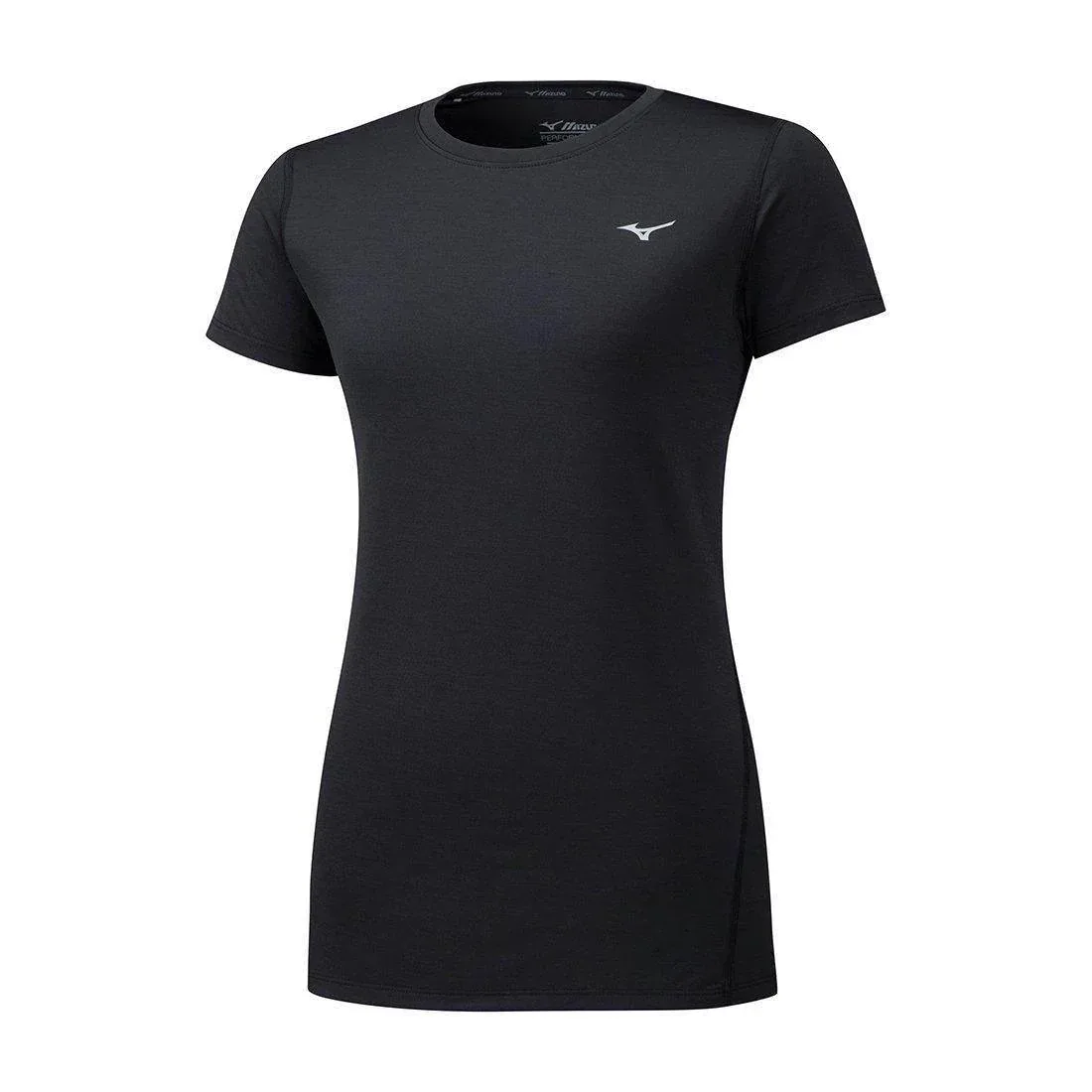 חולצת מיזונו לנשים Mizuno IMPULSE CORE TEE BLACK J2GA772109