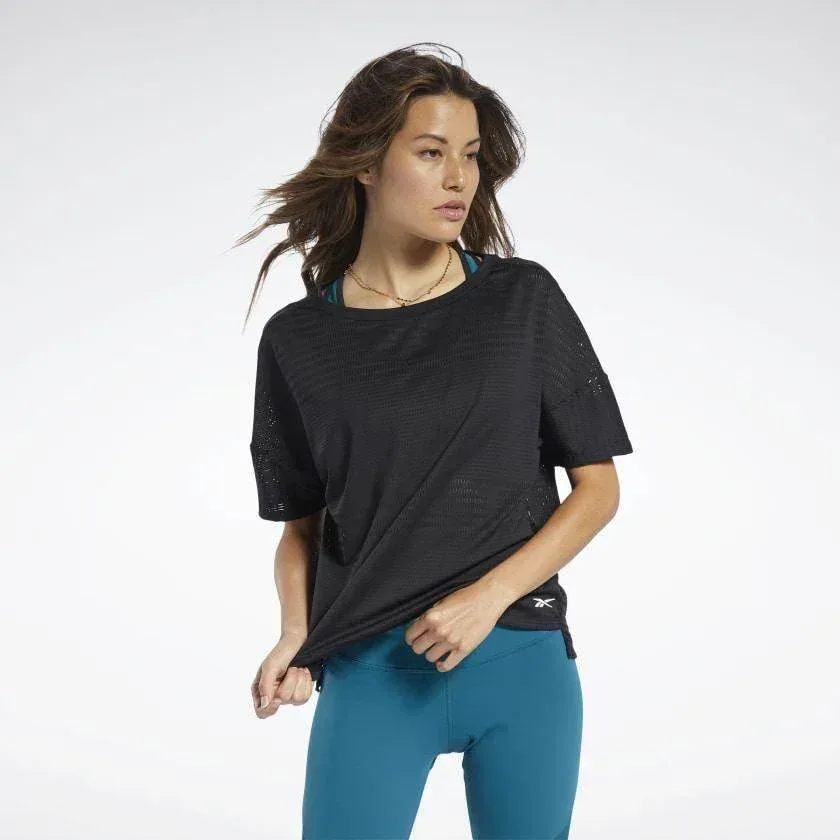 חולצת ריבוק נשים Reebok TS TEE PERF MESH FK7103