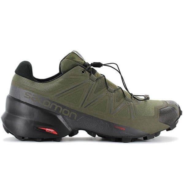נעלי ריצת שטח סלומון ספידקרוס 5 לגברים Salomon 409681 Olive Speedcross 5